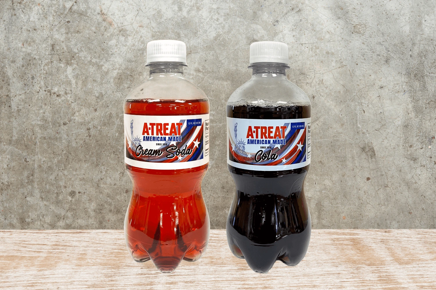 A-Treat® Patriotic Sodas Packaging