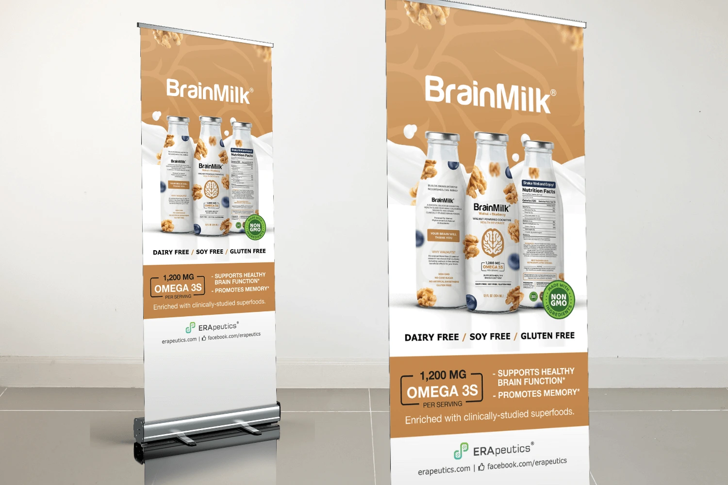 BrainMilk Tradeshow Banner